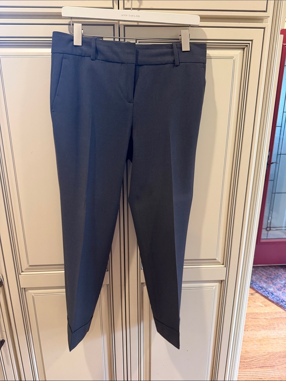 Ann Taylor dark gray  Tailored Ankle Pants